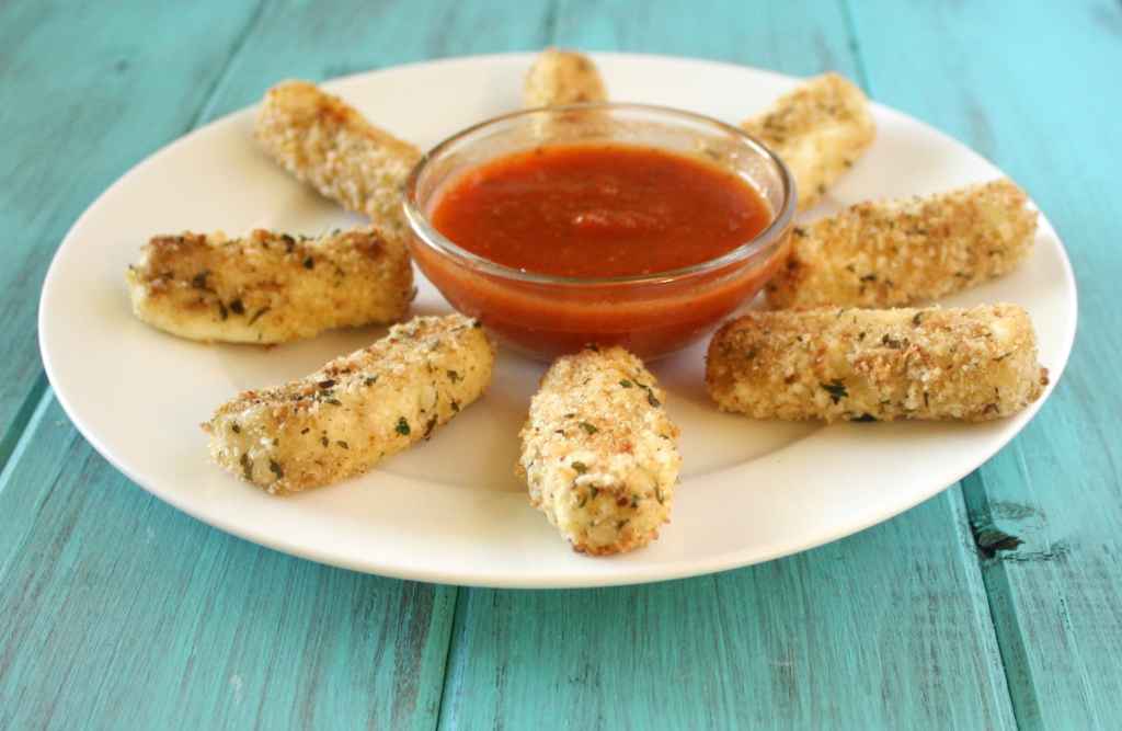 Baked Mozzarella Sticks