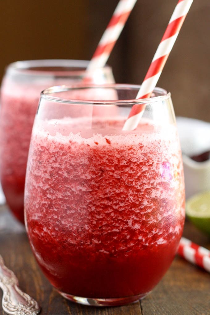 Cherry Limeade Slushies