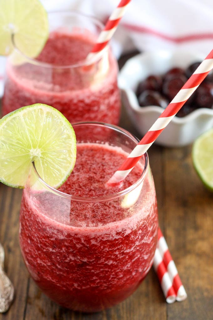 Cherry Limeade Slushies