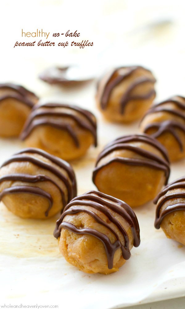 No-Bake Peanut Butter Cup Truffles