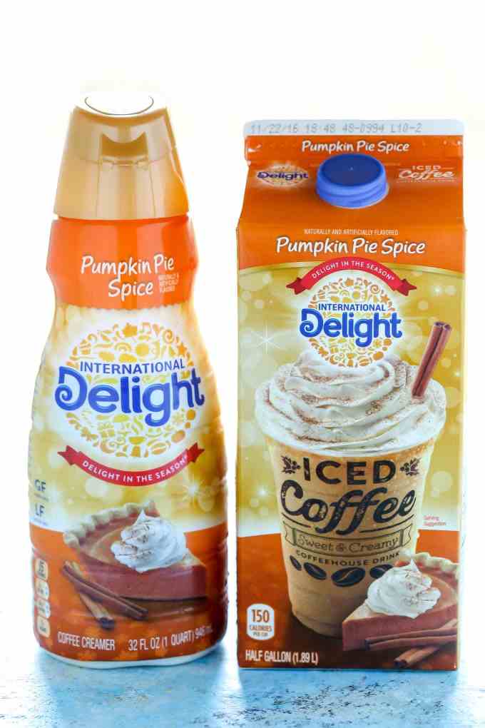 International Delight Pumpkin Spice Creamer and Coffee