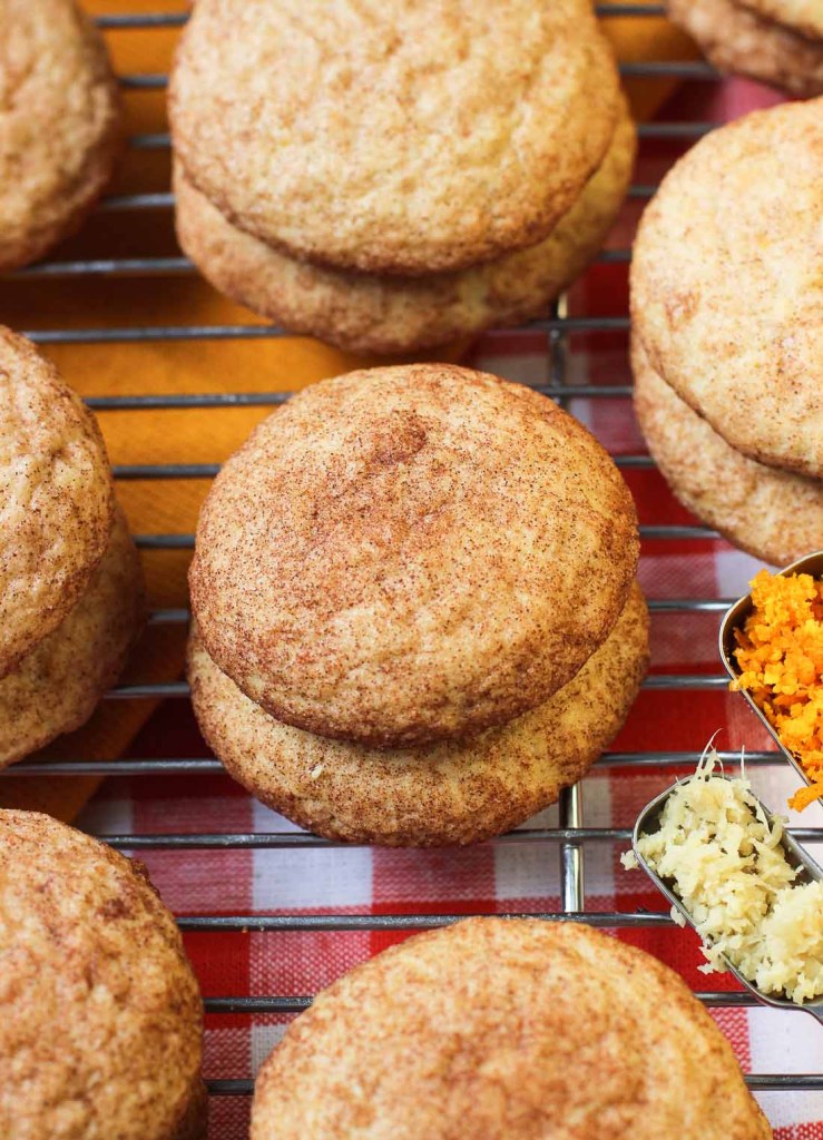 Orange Ginger Snickerdoodles