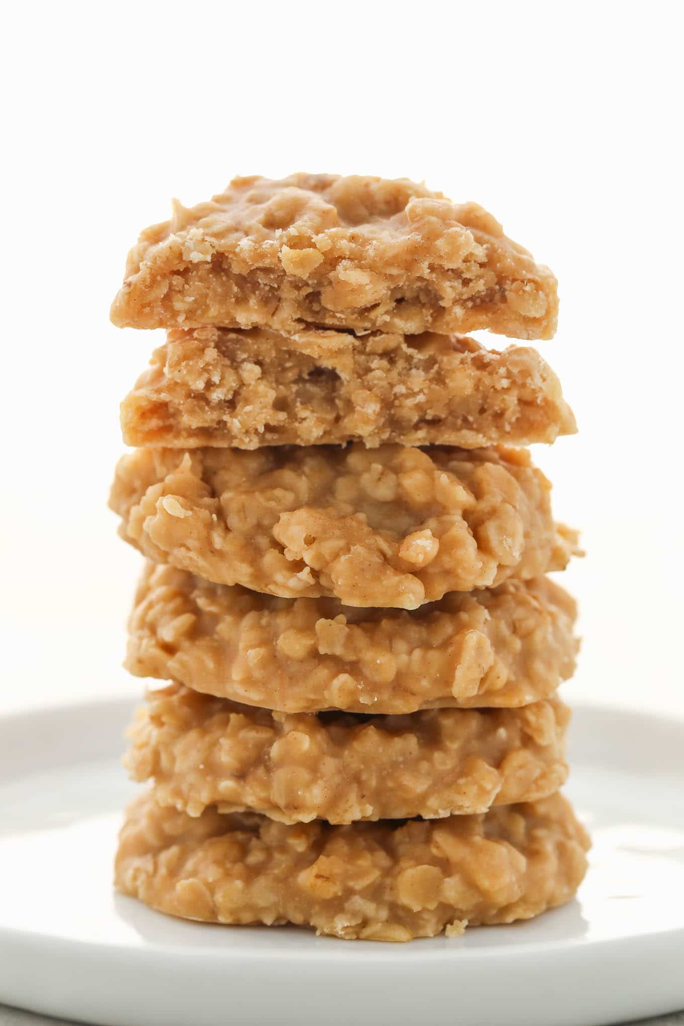 These Peanut Butter No-Bake Cookies are full of peanut butter flavor, only require a few simple ingredients, and are incredibly easy to make!