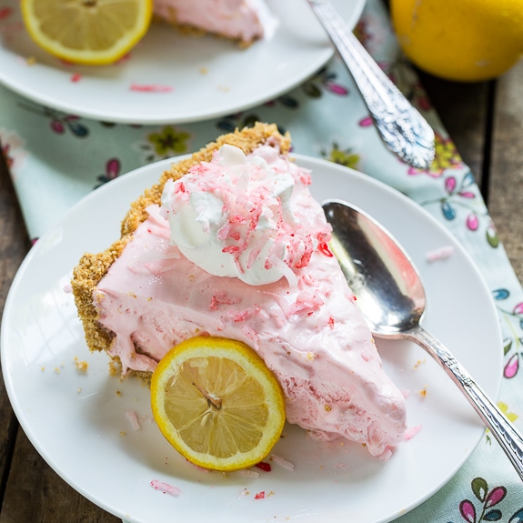 No-Bake Pink Lemonade Pie