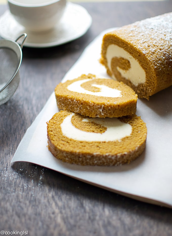 Pumpkin Cake Roll