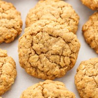 These pumpkin oatmeal cookies are super soft, chewy, thick, and full of pumpkin flavor! The perfect cookie for fall! 