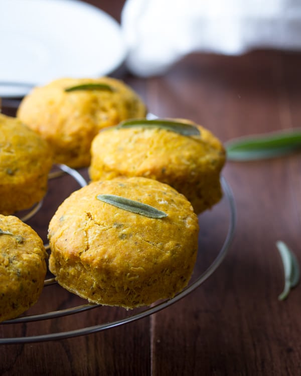 Pumpkin Sage Biscuits