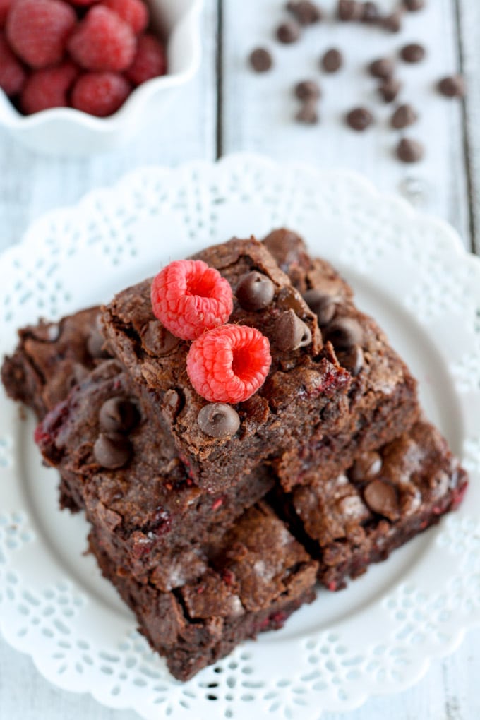 Raspberry Brownies