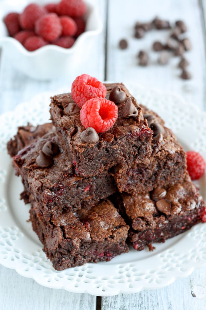 Raspberry Brownies