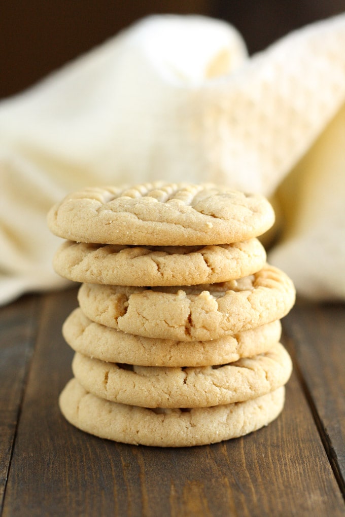 This easy Small Batch Peanut Butter Cookie recipe requires just one bowl! This recipe only makes 6-7 cookies and they're done in just 30 minutes!