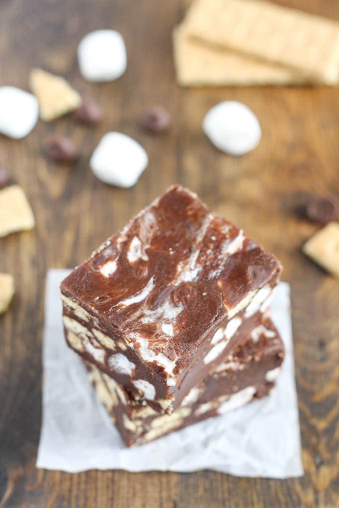 S'mores Fudge