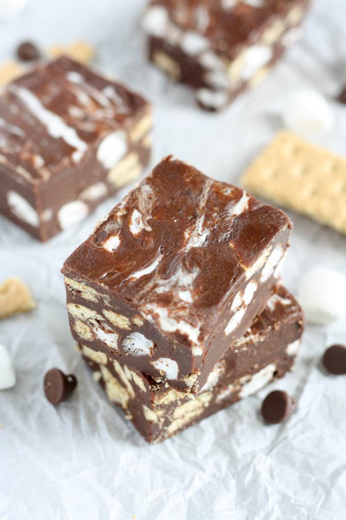 S'mores Fudge