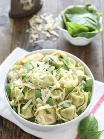 Spinach Artichoke Pasta Salad